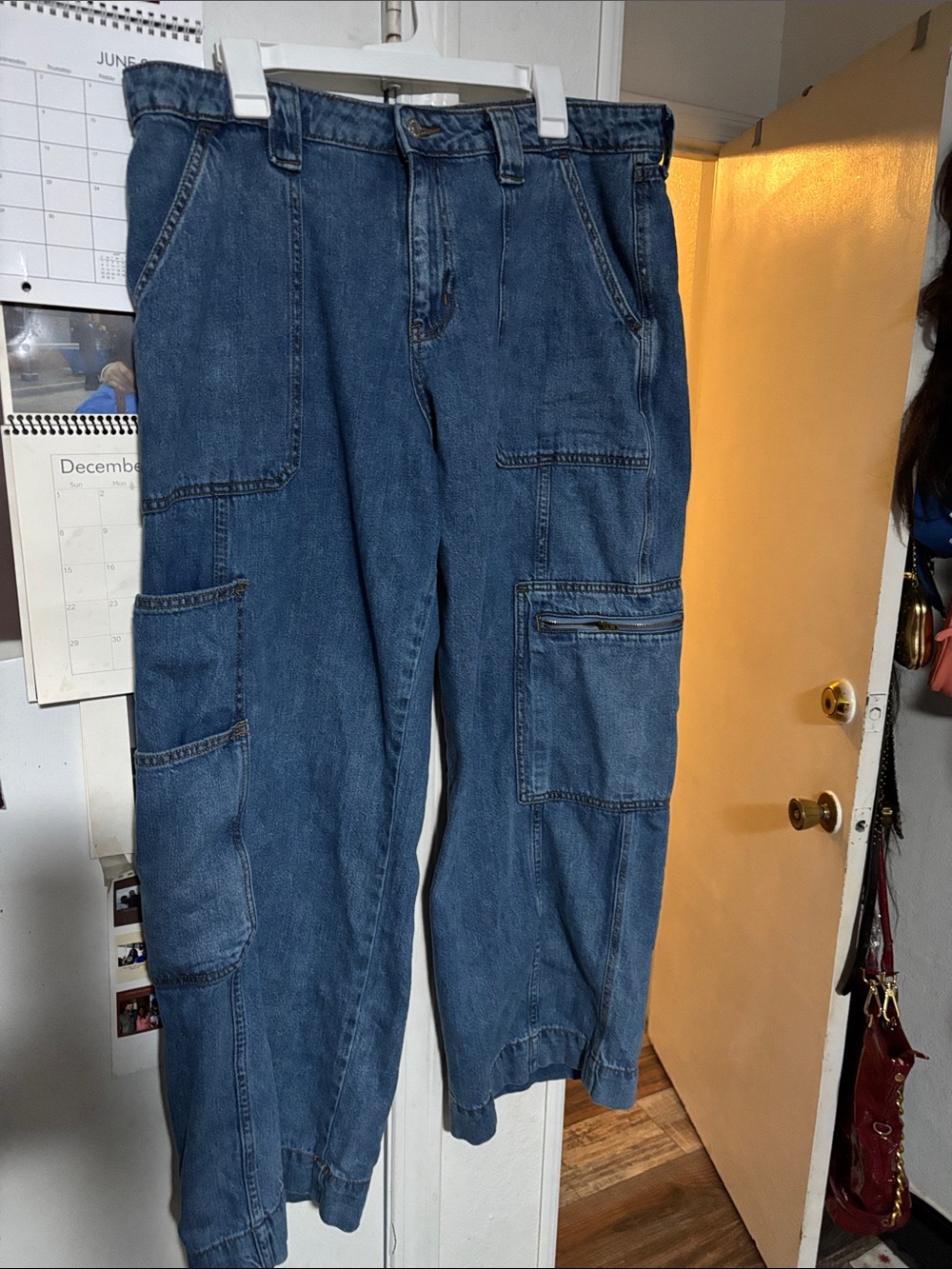 wild fable Men's Blue Cargo Denim Pants - 14R
Unisex